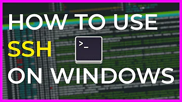 Can you SSH into another computer?