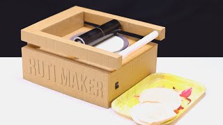 How To Make Electric Roti Maker From Cardboard! DIY Roti Maker