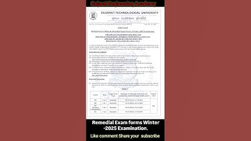 📢GTU Exam Form 2025 New Update🔥 | Diploma, DA, DV, WP Students Must Watch⚠️ | Last Date Info#gtuexam