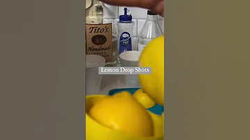 Lemon Drop Shots Easy Recipe 