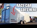 🐒 THEY GAVE ME A NEW RACE CAR TRAILER, IT'S AMAZING!