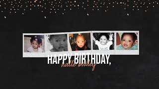 Happy birthday, Halle Bailey!