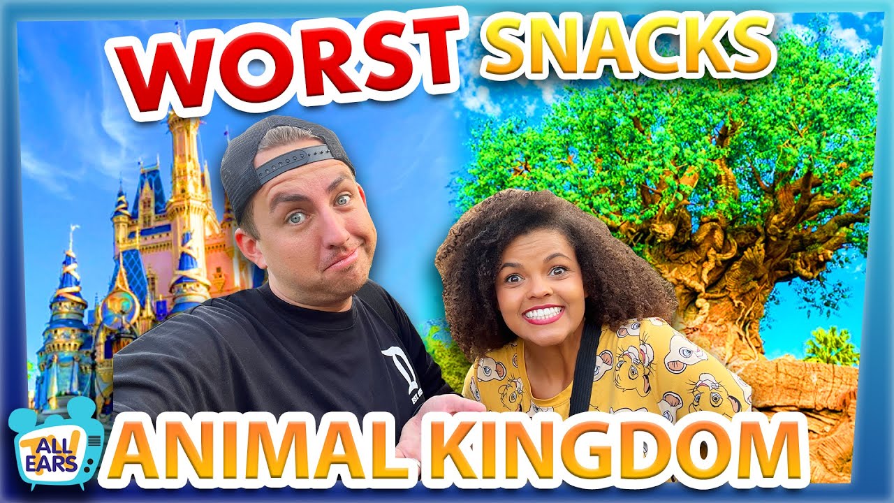 We Ate the WORST Snacks in Disney World -- Animal Kingdom - YouTube