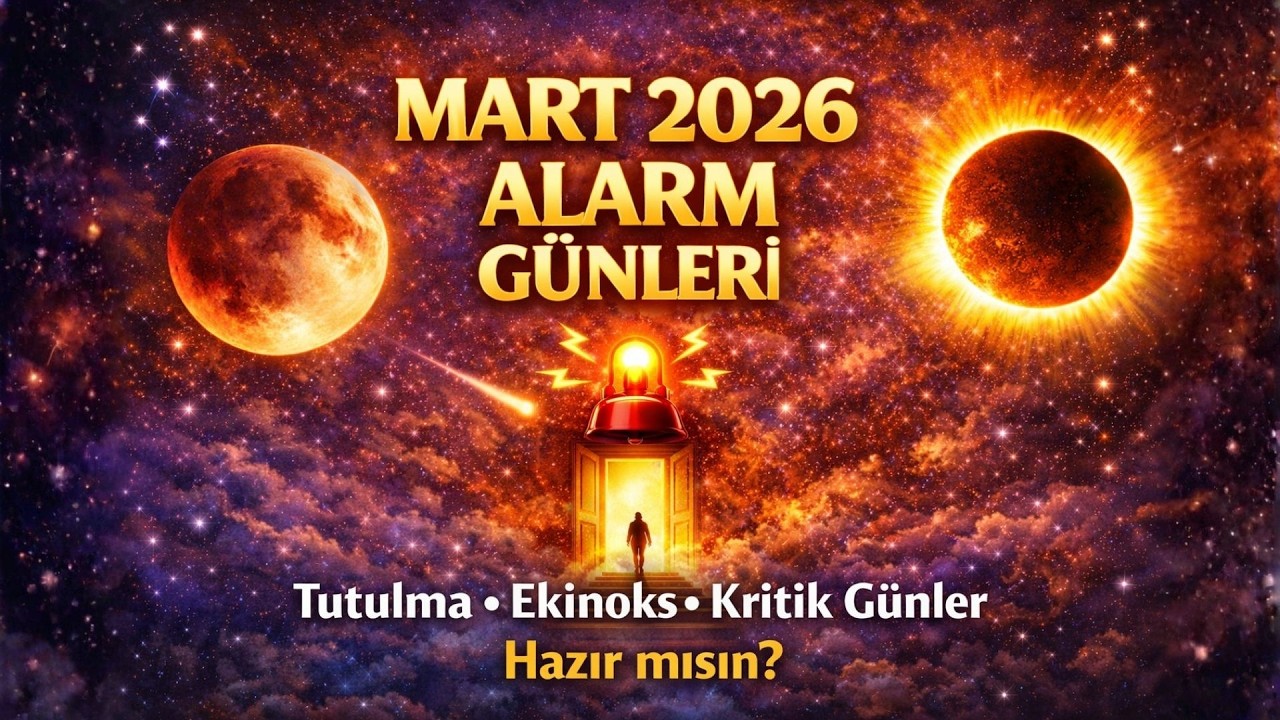 Mart 2026 Alarm Günleri Hangi Tarihlerde Dikkatli Olmalısın