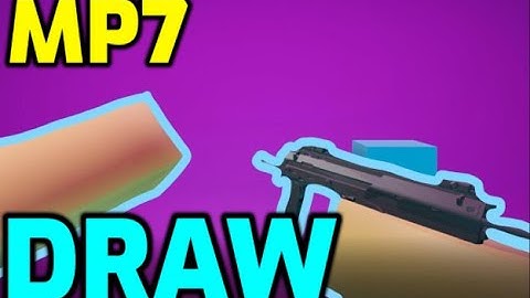 MP7 draw animation (my very first gun animation)