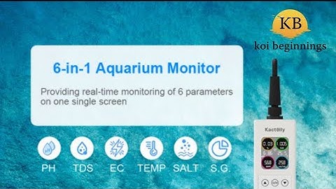 Kactoily 6 in 1 parameter Monitor first Review.  @Kactoily