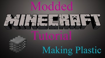 Modded Minecraft Tutorial - Industrial Foregoing Plastic