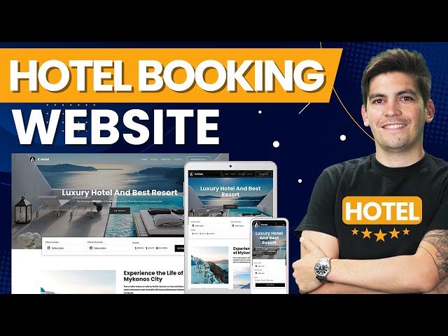 how to make a hotel booking website with wordpress like the