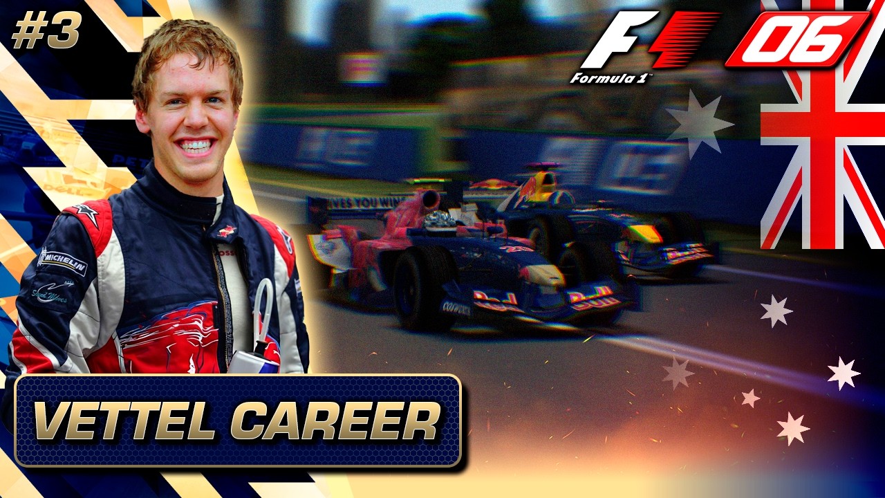 F1 06 PS2 Vettel Career Mode #3: RACING A FERRARI?