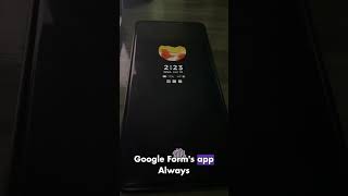 Get Real-Time Google Forms Alerts on Android AOD #googleforms #smartphone #tech #apptutorial #ios