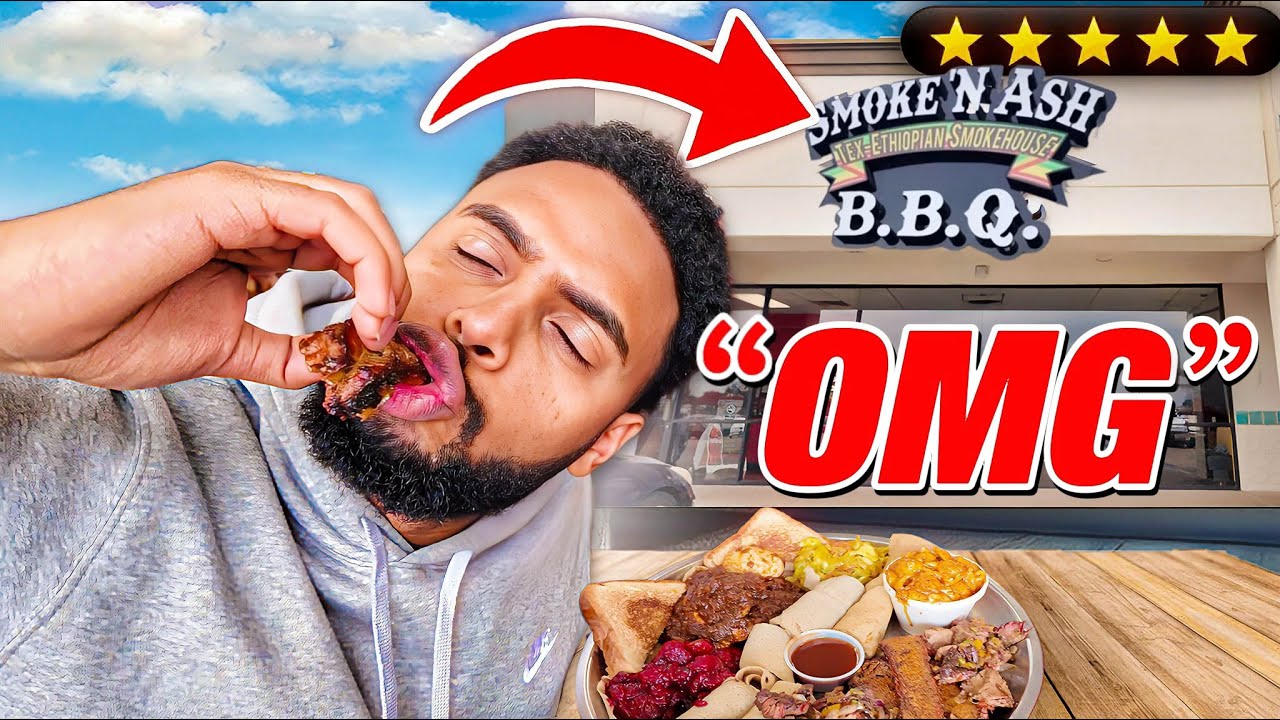ETHIOPIAN BBQ + TEXAS FLAVORS?! THIS WAS INSANE! 🤯🔥 (ያበደ ነው)