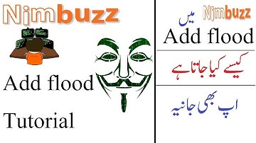 How to add flood on nimbuzz [urdu]