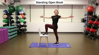 Standing Open Book
