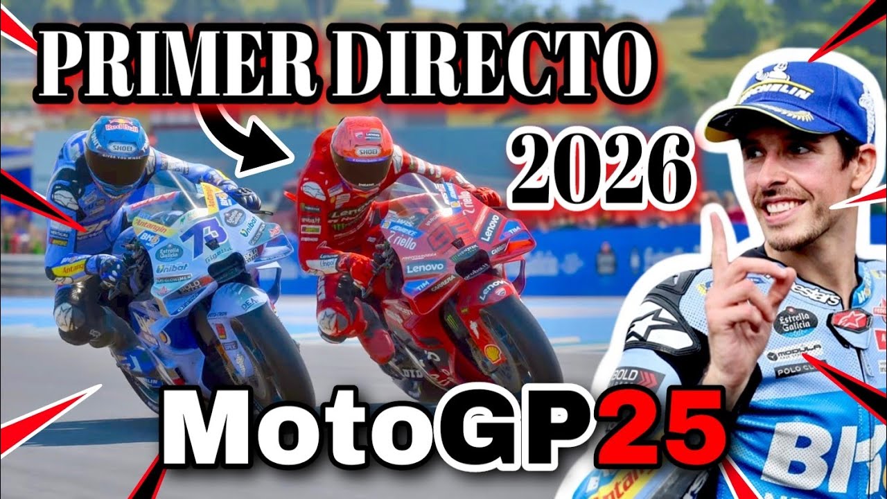PRIMER DIRECTO de 2026 | CARRERAS ONLINE de MOTOGP 25