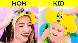 Mom VS Kid. Useful life hacks for parents, kids and adults