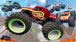Monster Jam INSANE High Speed Races and Obstacle Courses! The Best Monster Truck Competition!