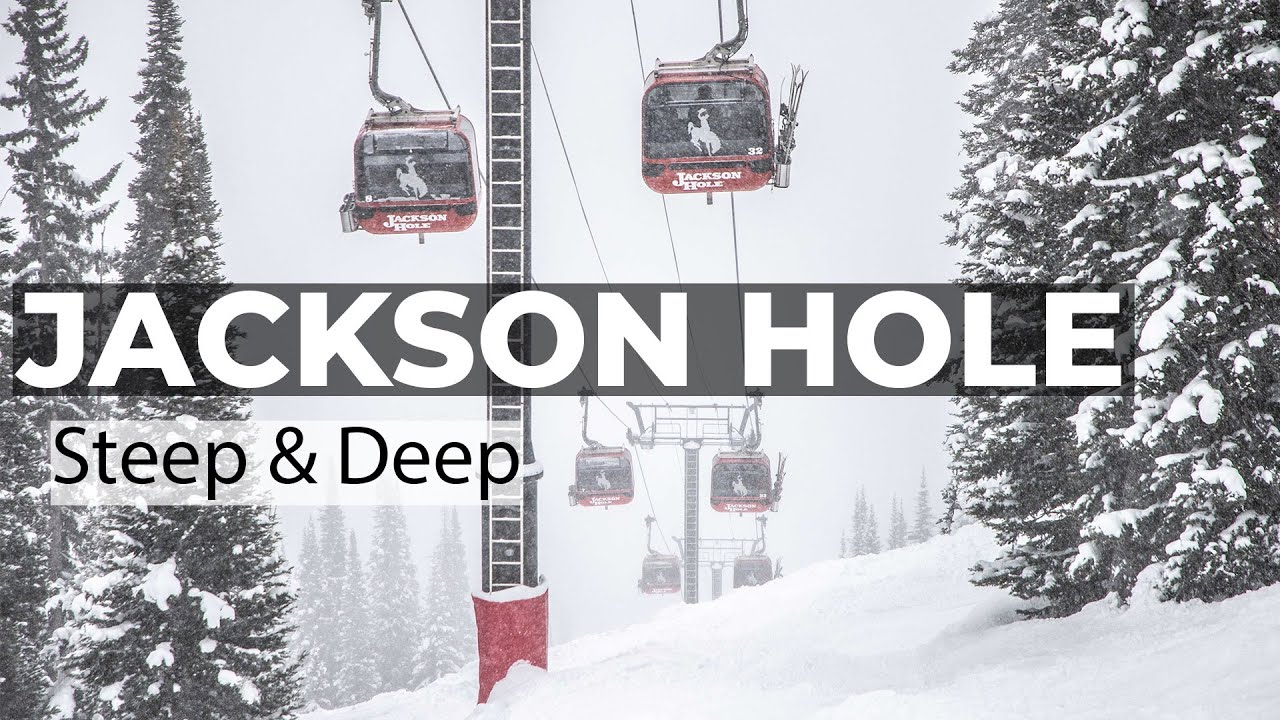 Snowboarding in Jackson Hole Wyoming Insane Powder! (filmed on GoPro