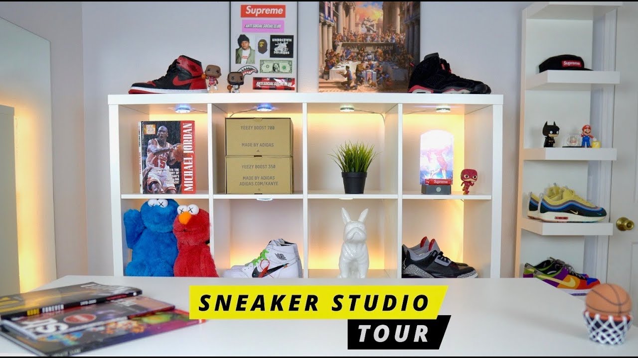 Medicin ulæselig beton Sneaker Studio Room Tour (Hypebeast) 2020 - YouTube