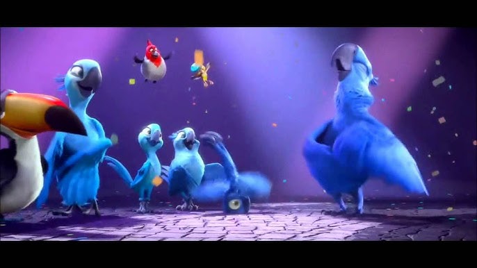 ADORO ESSA PARTE DO FILME #RIO2 #claraacapivara #cigano_rodrigues #cig