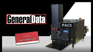 General Data's PAC5 Color Label Printer Applicator