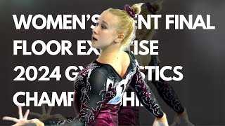 Women’s Floor Exercise. 2024 Russian Artistic Gymnastics Championship - Event Finals