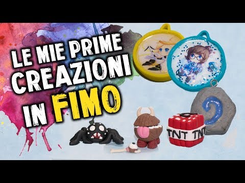 Le mie prime creazioni in FIMO a tema GAMES!