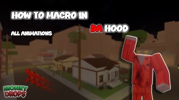 [Full Guide] How to Macro in Da Hood | All Animations | Beginner Friendly