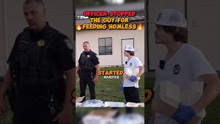 'Move SomeWhere Else!' Cop Kicked Out The Guy Who Was Feeding Homless People