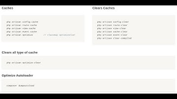 Artisan Cache Commands