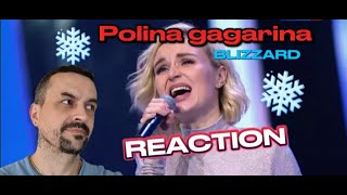 Polina Gagarina - Blizzard |Полина Гагарина - Вьюга REACTION