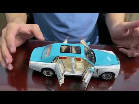 Video Xe Rolls Royce Phantom mô hình cực đẹp - youtube