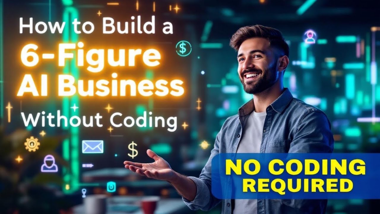 How to Build a 6-Figure AI Business Without Coding - YouTube