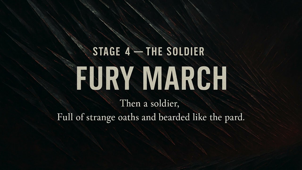 Fury March — Stage 4: The Soldier | Seven Stages of Man (Tech Trance Instrumental)