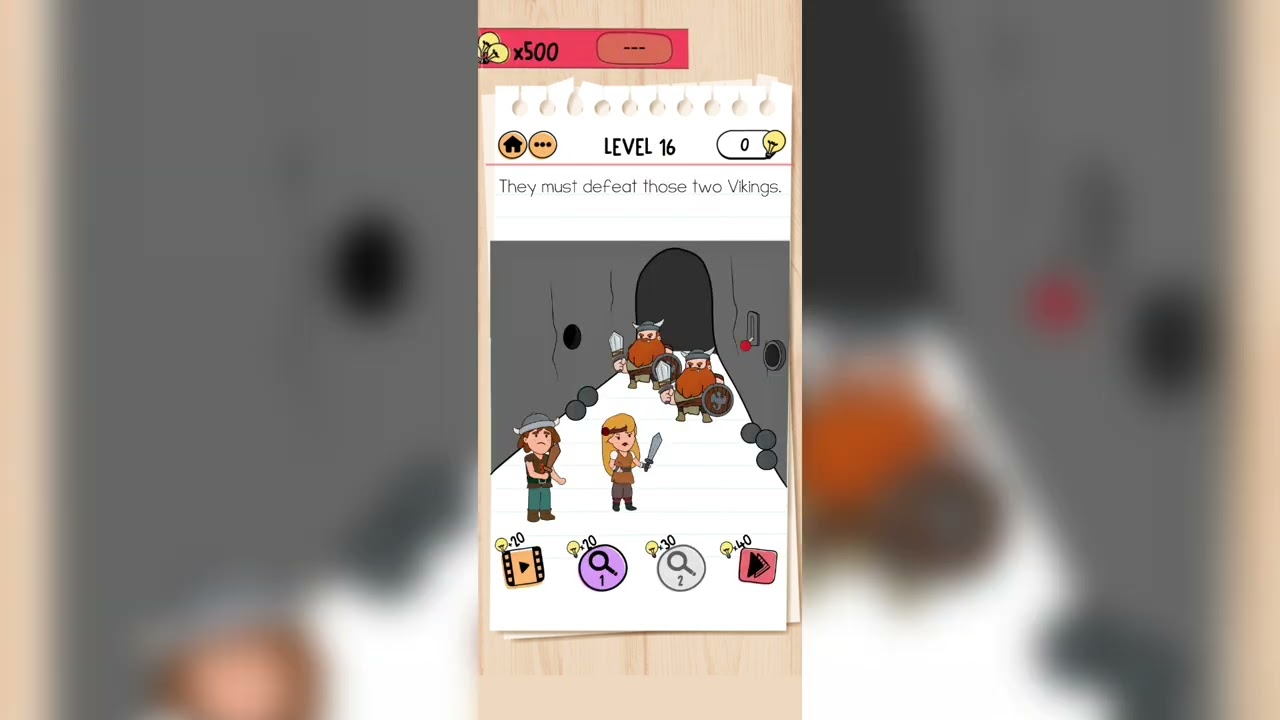 Brain Test 2 Quest for Brainiac Level 16 Walkthrough Solution