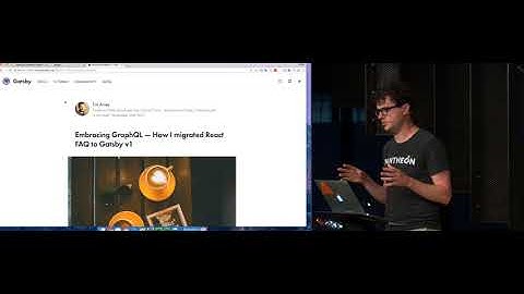 Kyle Mathews: Building Blazing Fast Websites with React, Gatsby, and Contentful