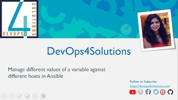 Manage different values of a variable against different hosts in Ansible