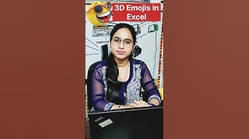🤯3D Emojis in Excel #video #excel #trending #computer #shortcuts #shorts #ytshort #viralvideo #viral