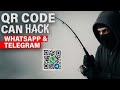 How hacker hacks your Whatsapp/Telegram using Evil QR Code | 8WHIE