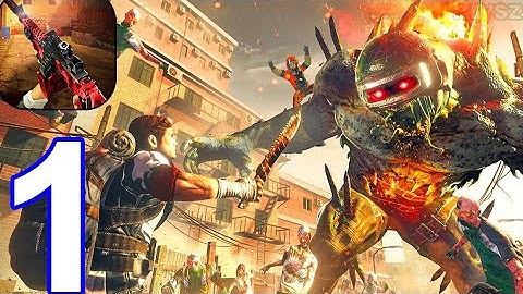zombie hunter : Gameplay Walkthrough Part 1 (iOS,Android)