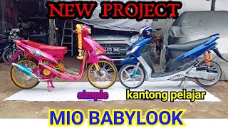 MODIFIKASI MIO BABYLOOK | KANTONG PELAJAR