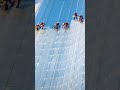 Amazing Window Cleaning Worker For High Rise Building Amazing Window Cleaning Worker For High Rise Building