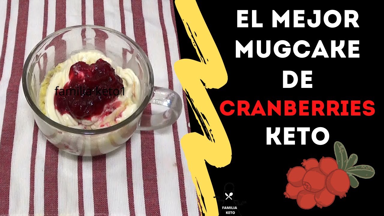 ✨1 Minute Perfect CRANBERRIES🍰 Mug Cake in Microwave