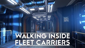 Elite Dangerous - Complete Tour of Fleet Carrier