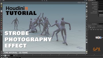 Houdini Tutorial | Strobe Photography Effect
