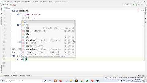 Python Tutorial For Beginners | Python Tutorial in Hindi | Python Iterator