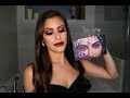 Holiday Glam Look using Huda Beauty Desert Dusk Palette