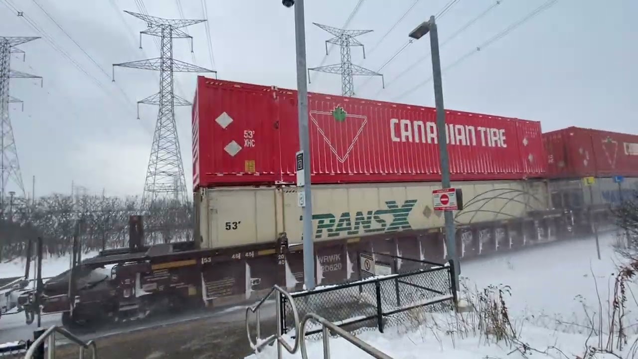 (Revisiting the Bala subdivision) CN Railfanning at Langstaff GO Station