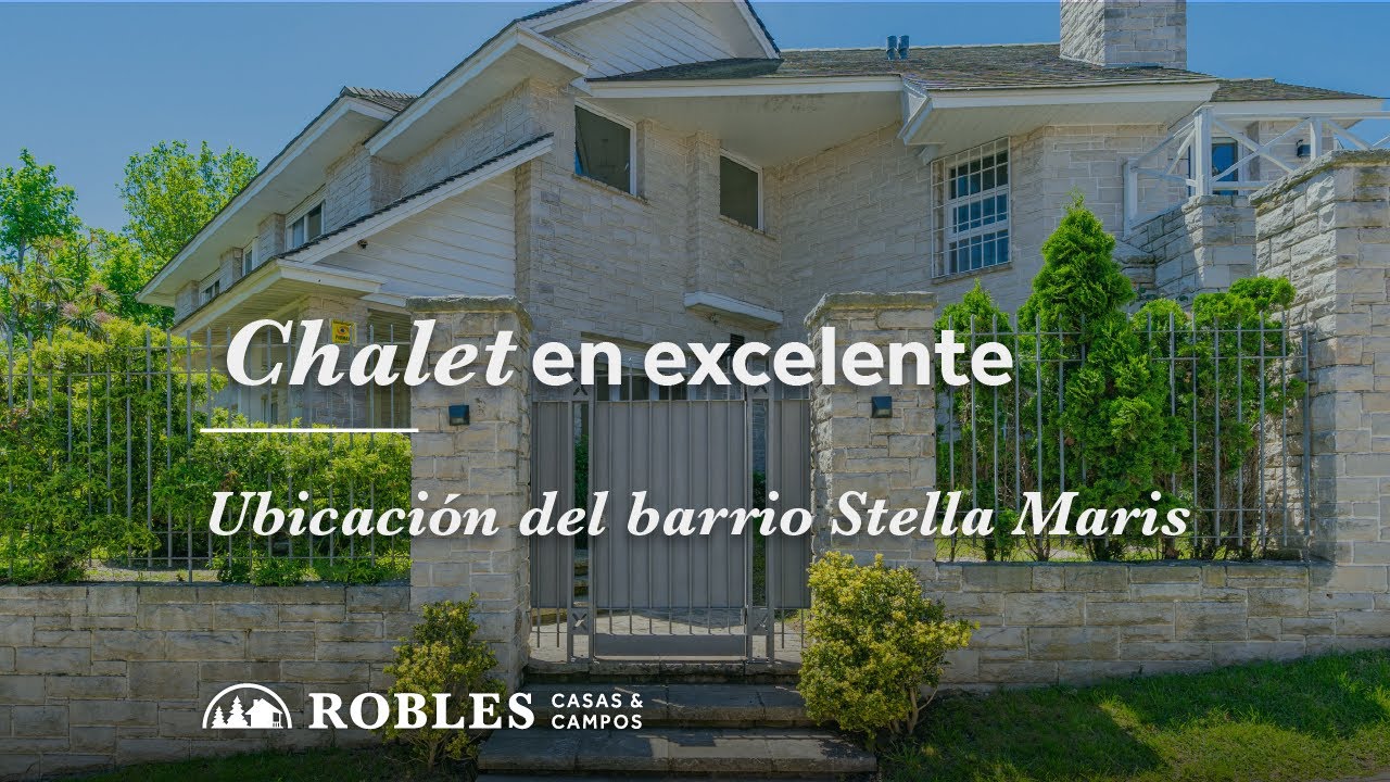 Chalet en excelente ubicacion del barrio Stella Maris