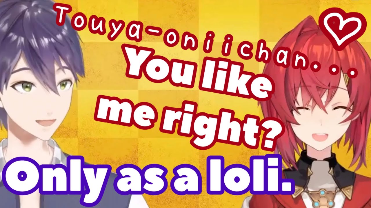 [Eng Subs] Kenmochi Touya sees potential in loli Ange [Nijisanji]