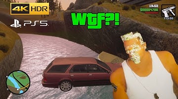 INVISIBLE BRIDGE and GLITCHING HEAD... GTA: San Andreas – The Definitive Edition - Remastered?